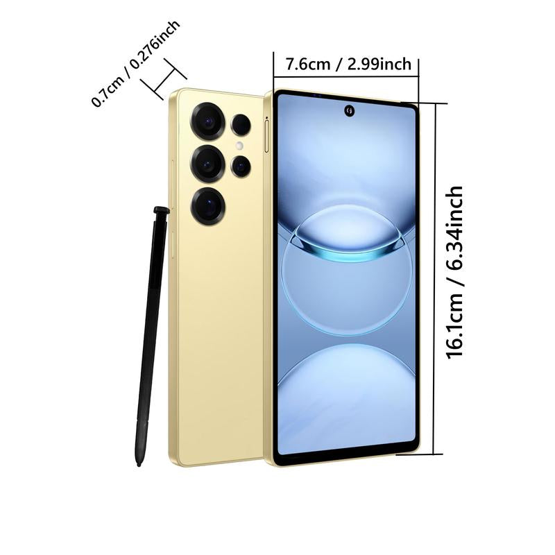 FUFFI 6.8 Inch Smartphone, 128GB ROM 6GB RAM Built-In Stylus Smartphone, 20MP Camera & 4100Mah Battery Octa Core Processor Phone, Birthday Gift Ideas, Android Phone, Camera Phones, Cellphone, Electronic Gadgets, Digital