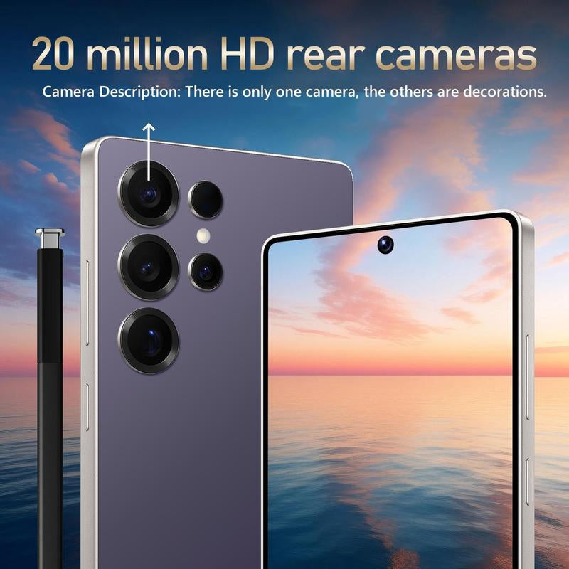 FUFFI 6.8 Inch Smartphone, 128GB ROM 6GB RAM Built-In Stylus Smartphone, 20MP Camera & 4100Mah Battery Octa Core Processor Phone, Birthday Gift Ideas, Android Phone, Camera Phones, Cellphone, Electronic Gadgets, Digital