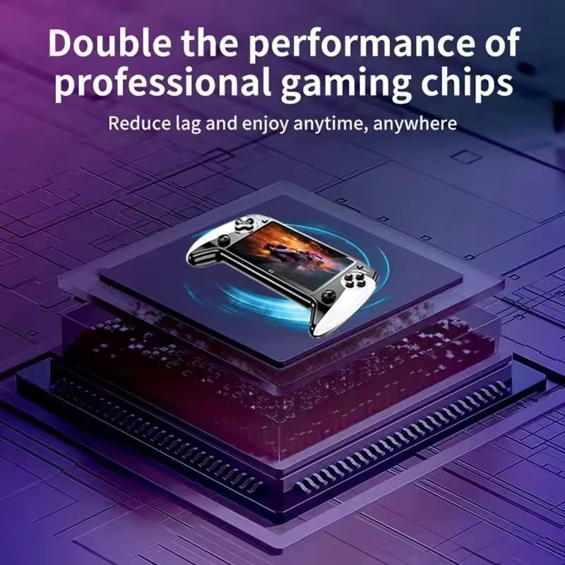 YLW 5.5 Inch HD Screen Handheld Game Console, Portable Retro Arcade Game Console with 3500 Games, Gaming Console for Adults, Gaming Stuff, Game Peripherals
