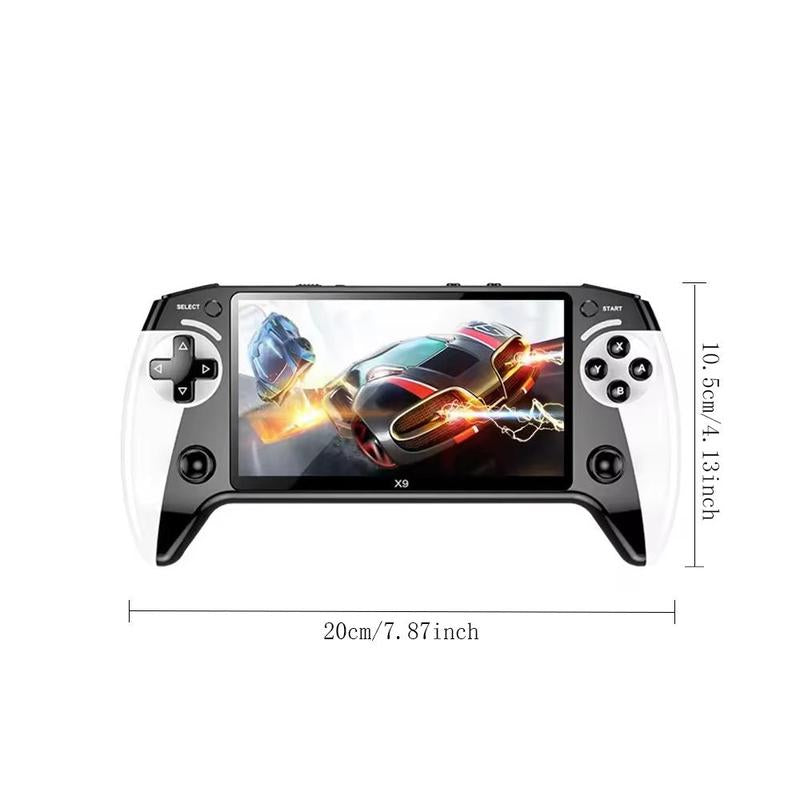 YLW 5.5 Inch HD Screen Handheld Game Console, Portable Retro Arcade Game Console with 3500 Games, Gaming Console for Adults, Gaming Stuff, Game Peripherals