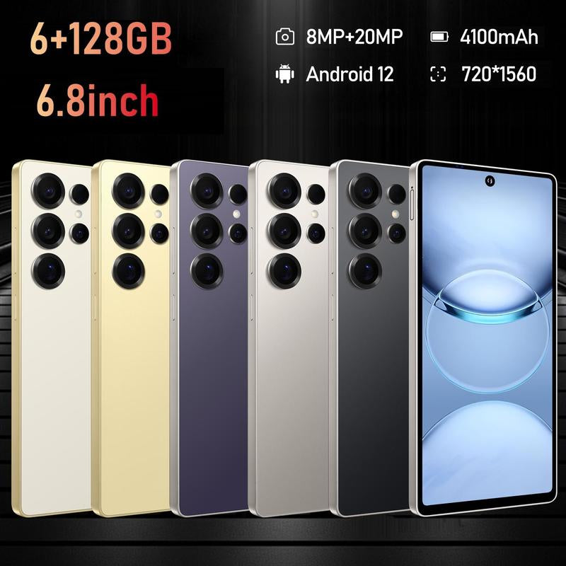 FUFFI 6.8 Inch Smartphone, 128GB ROM 6GB RAM Built-In Stylus Smartphone, 20MP Camera & 4100Mah Battery Octa Core Processor Phone, Birthday Gift Ideas, Android Phone, Camera Phones, Cellphone, Electronic Gadgets, Digital