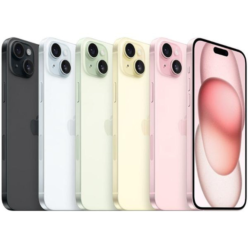 Refurbished Apple Iphone 15 (Fully Unlocked) 128GB All Colors - Premium