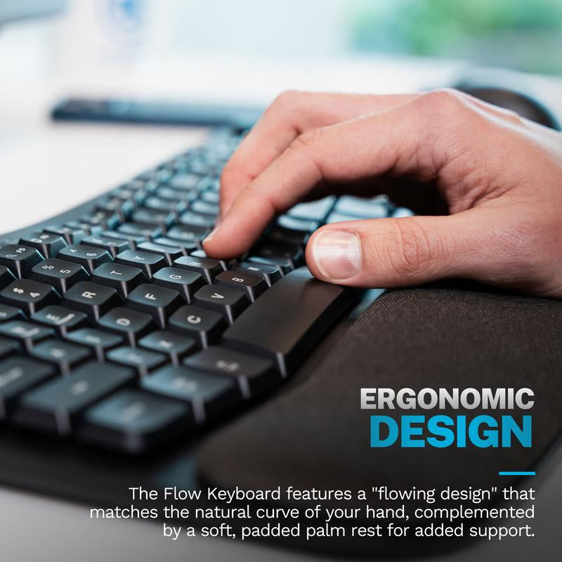 Jlab Flow Mouse & Keyboard Ergonomic Bundle