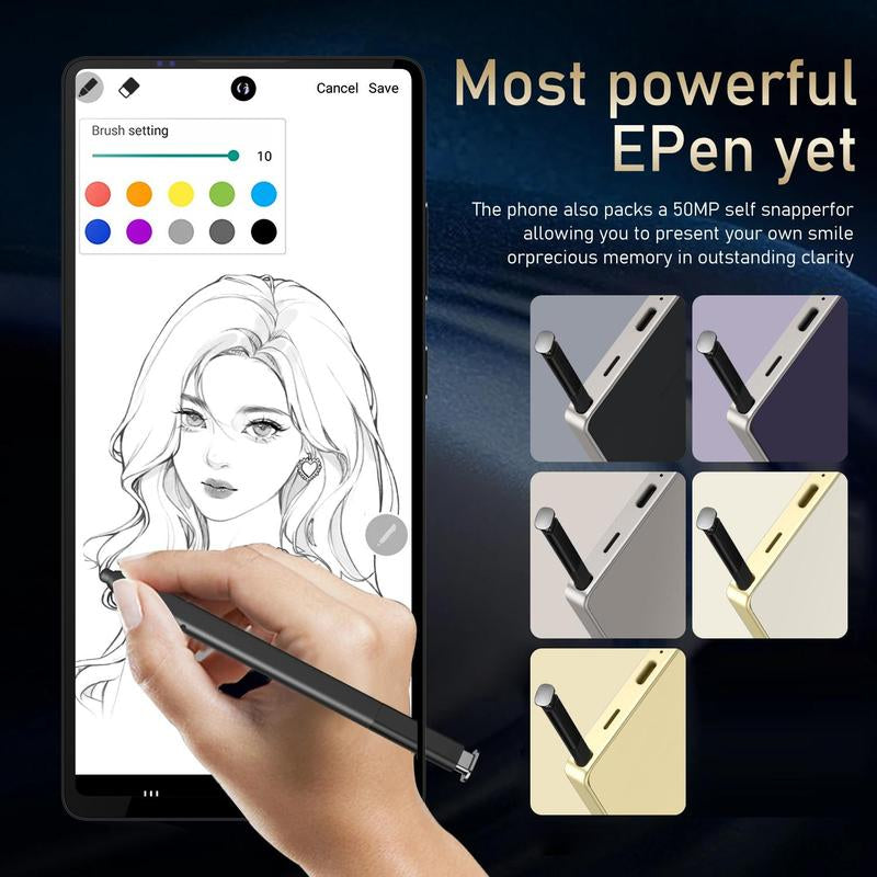 FUFFI 6.8 Inch Smartphone, 128GB ROM 6GB RAM Built-In Stylus Smartphone, 20MP Camera & 4100Mah Battery Octa Core Processor Phone, Birthday Gift Ideas, Android Phone, Camera Phones, Cellphone, Electronic Gadgets, Digital