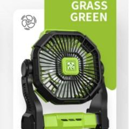 Camping Fan Battery Powered Fan with LED Lantern Light Rechargeable Portable Fan, Tent Swing Fan with 360 Degree Rotating Hook, USB Desktop Fan for Bedroom and Office, Mobile Small Light Fan Outdoor Fan Camping Fan Mini Fan Portable Fan