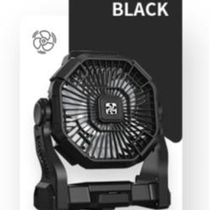 Camping Fan Battery Powered Fan with LED Lantern Light Rechargeable Portable Fan, Tent Swing Fan with 360 Degree Rotating Hook, USB Desktop Fan for Bedroom and Office, Mobile Small Light Fan Outdoor Fan Camping Fan Mini Fan Portable Fan