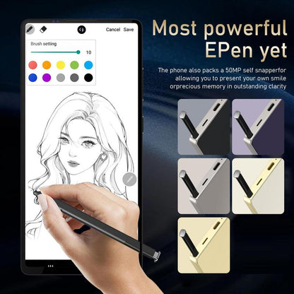 FUFFI 6.8 Inch Smartphone, 128GB ROM 6GB RAM Built-In Stylus Smartphone, 20MP Camera & 4100Mah Battery Octa Core Processor Phone, Birthday Gift Ideas, Android Phone, Camera Phones, Cellphone, Electronic Gadgets, Digital