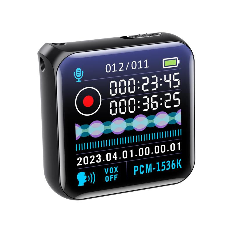 Large Screen Smart HD Recorder - [Extended Hours of Battery Life] One-Click Recording and One-Click Saving,One-Press Recording & Playback